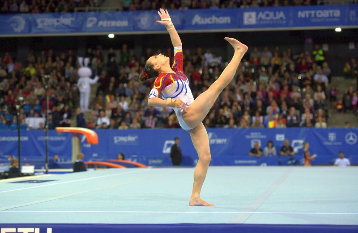 GALERIE FOTO Corespondență de la Cluj » Ioana Crișan și Olivia Cîmpian au concurat astăzi în finala de la individual compus