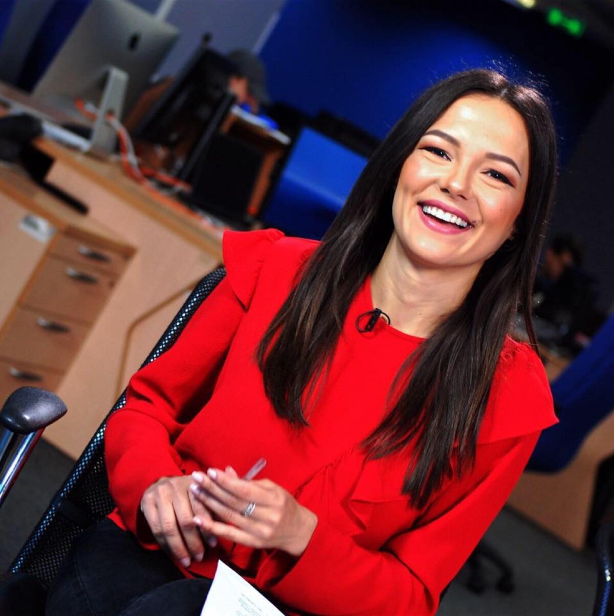 FOTO Actrița de la știrile din sport: a devenit una dintre cele mai apreciate prezentatoare de știri sportive din România