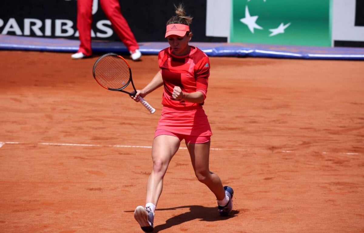 FOTO » FED Cup, România - Marea Britanie 1-1, după prima zi! Victorie pentru Halep, înfrângere pentru Cîrstea + Ilie Năstase, dat afară din arenă!