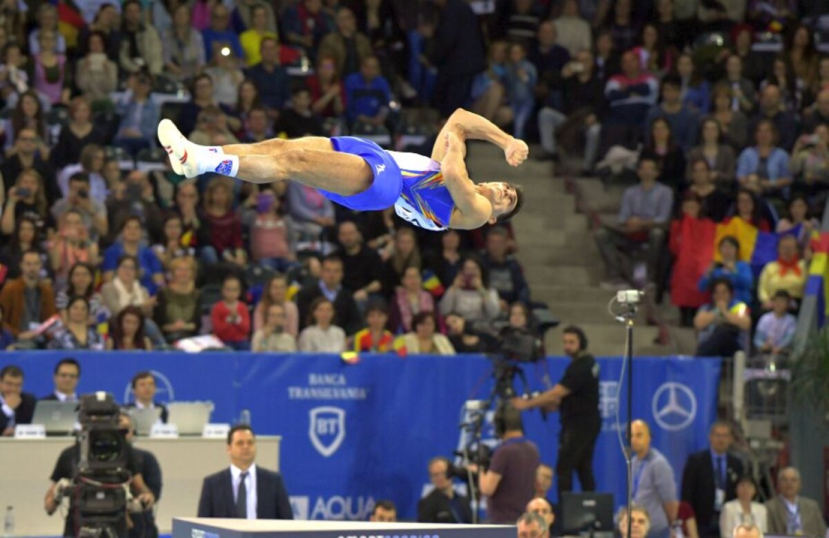 FOTO+VIDEO Aur pentru Drăgulescu la sol, la Campionatul European de Gimnastică de la Cluj-Napoca! A depășit-o pe Nadia la numărul de medalii continentale de aur 