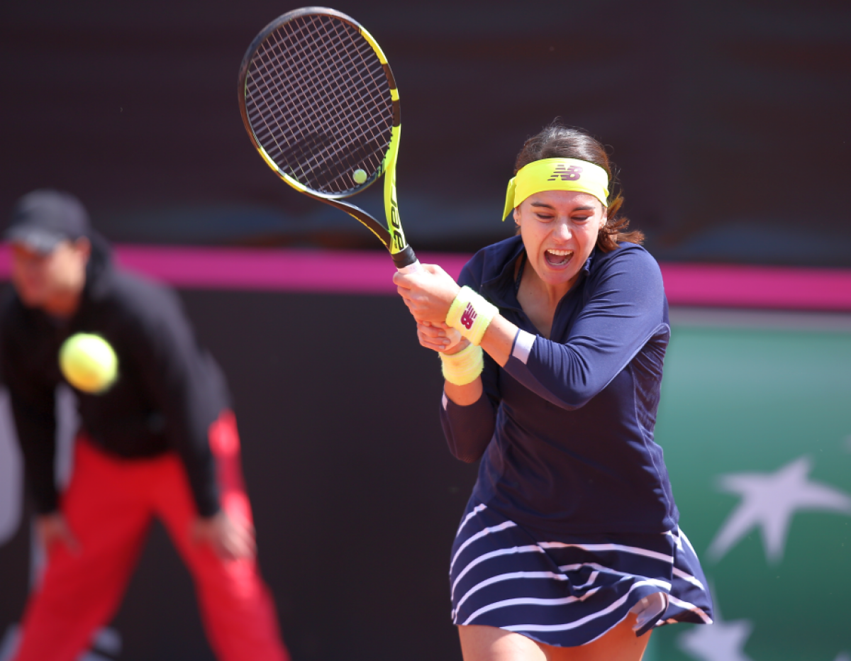 VIDEO+FOTO Scene incredibile la FED Cup » Năstase a fost dat afară din arenă și a sărit la bătaie: "Care dracu' e problema ta! C***a dracului!" + Konta a plecat la vestiare în lacrimi!