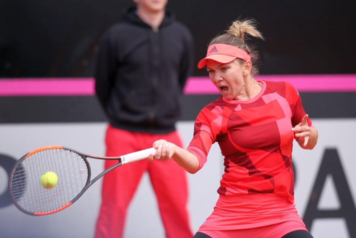 FOTO Simona Halep și Irina Begu le-au învins pe Johanna Konta și Heather Watson! România se menține în Grupa Mondială II » Ce s-a întâmplat în meciul de dublu