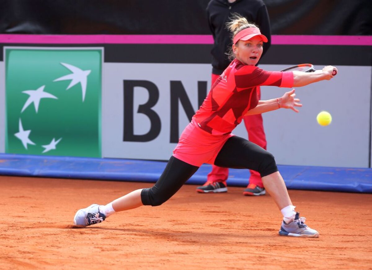 FOTO Simona Halep și Irina Begu le-au învins pe Johanna Konta și Heather Watson! România se menține în Grupa Mondială II » Ce s-a întâmplat în meciul de dublu