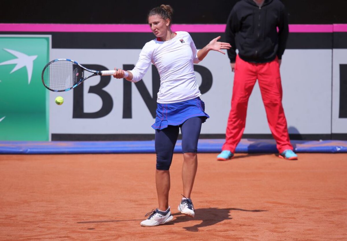 FOTO Simona Halep și Irina Begu le-au învins pe Johanna Konta și Heather Watson! România se menține în Grupa Mondială II » Ce s-a întâmplat în meciul de dublu