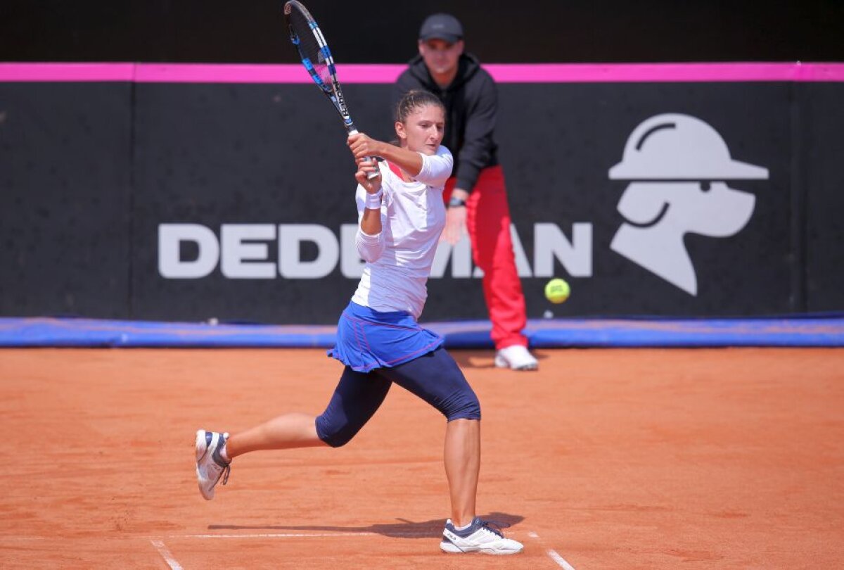 FOTO Simona Halep și Irina Begu le-au învins pe Johanna Konta și Heather Watson! România se menține în Grupa Mondială II » Ce s-a întâmplat în meciul de dublu