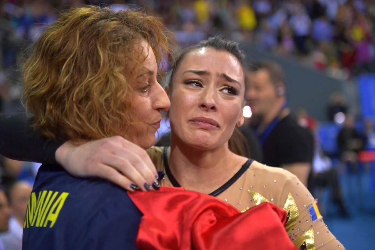 GALERIE FOTO Performanță ISTORICĂ pentru Cătălina Ponor! Aur la bârnă și record absolut în istoria acestui aparat » Bronz și pentru Larisa Iordache 