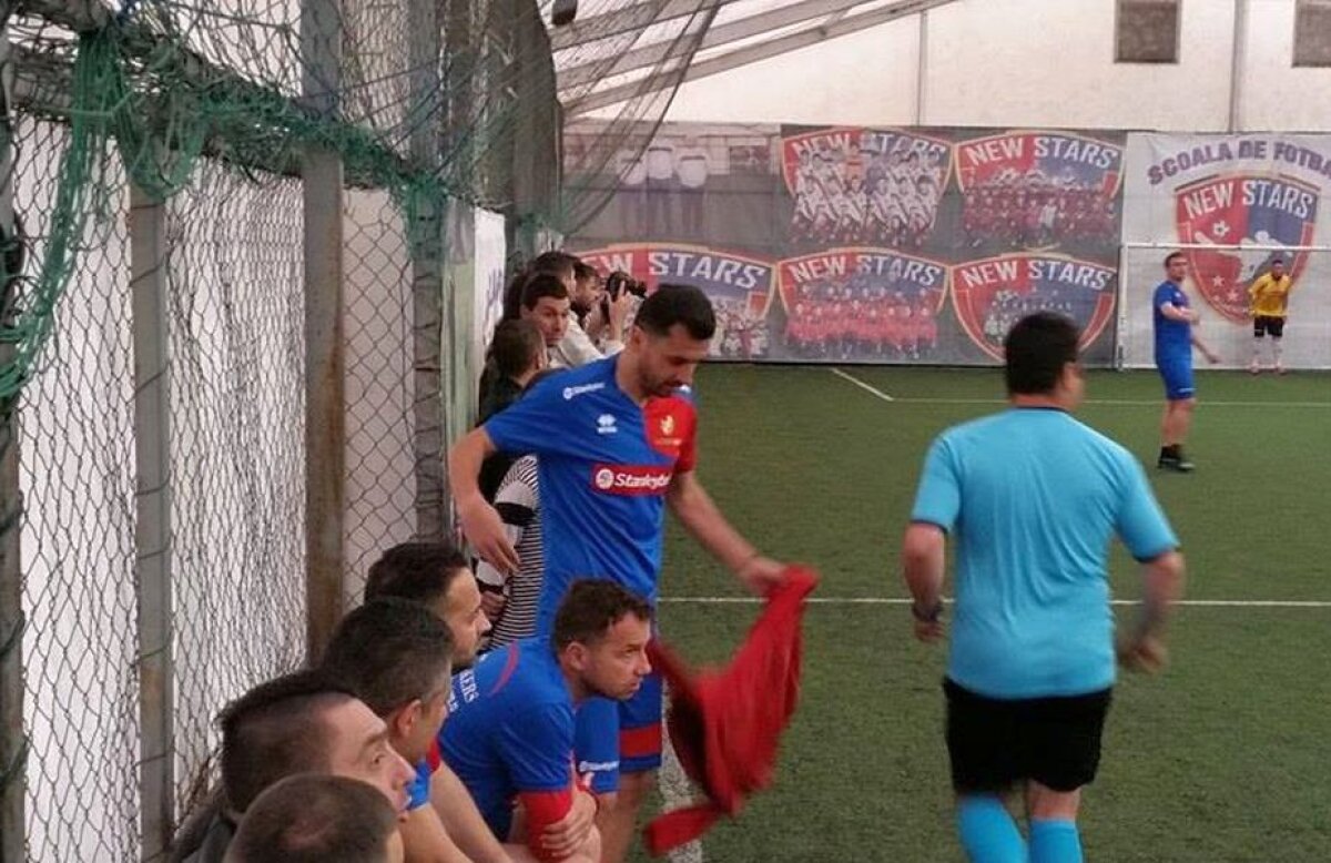 FOTO+VIDEO Spectacol ca în vremurile bune » Meci caritabil între echipele Rapid Old Boys și Steaua 2006
