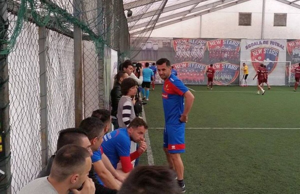 FOTO+VIDEO Spectacol ca în vremurile bune » Meci caritabil între echipele Rapid Old Boys și Steaua 2006