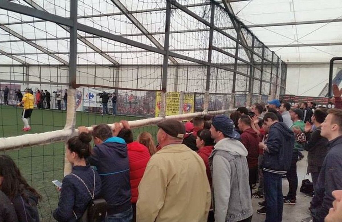 FOTO+VIDEO Spectacol ca în vremurile bune » Meci caritabil între echipele Rapid Old Boys și Steaua 2006