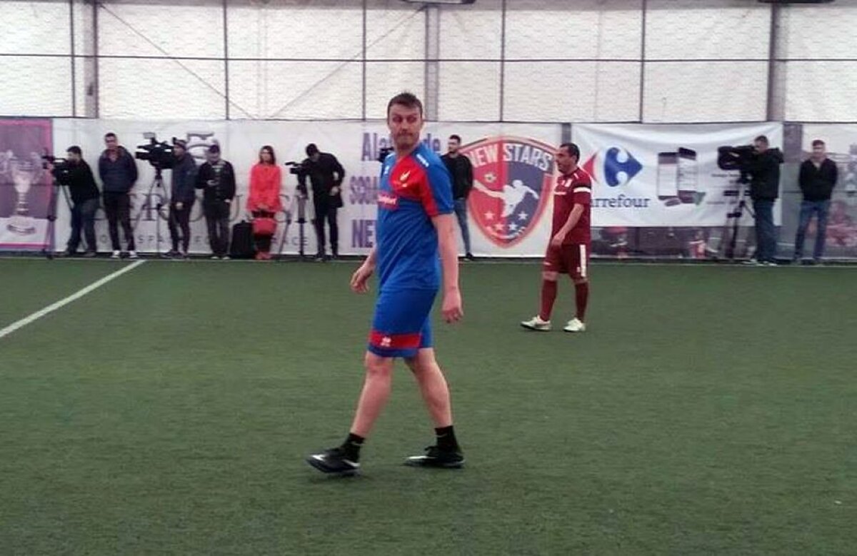 FOTO+VIDEO Spectacol ca în vremurile bune » Meci caritabil între echipele Rapid Old Boys și Steaua 2006