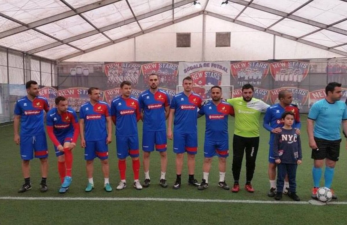 FOTO+VIDEO Spectacol ca în vremurile bune » Meci caritabil între echipele Rapid Old Boys și Steaua 2006