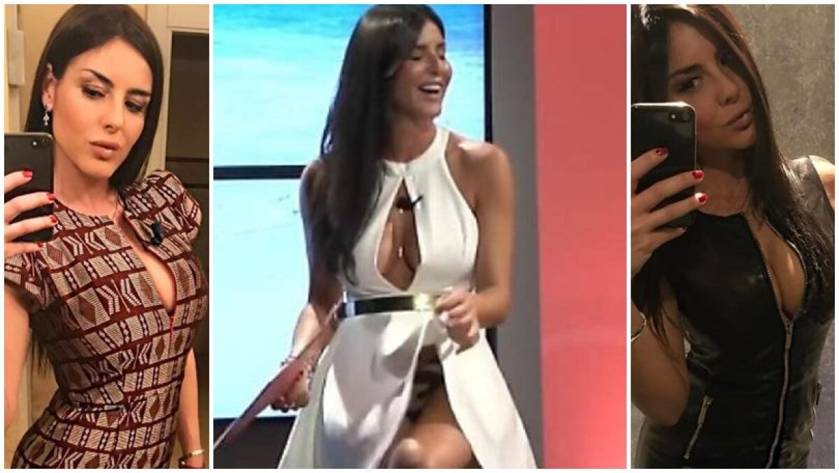 FOTO Barbara face Rabona fierbinte: și-a arătat în direct lenjeria intimă!