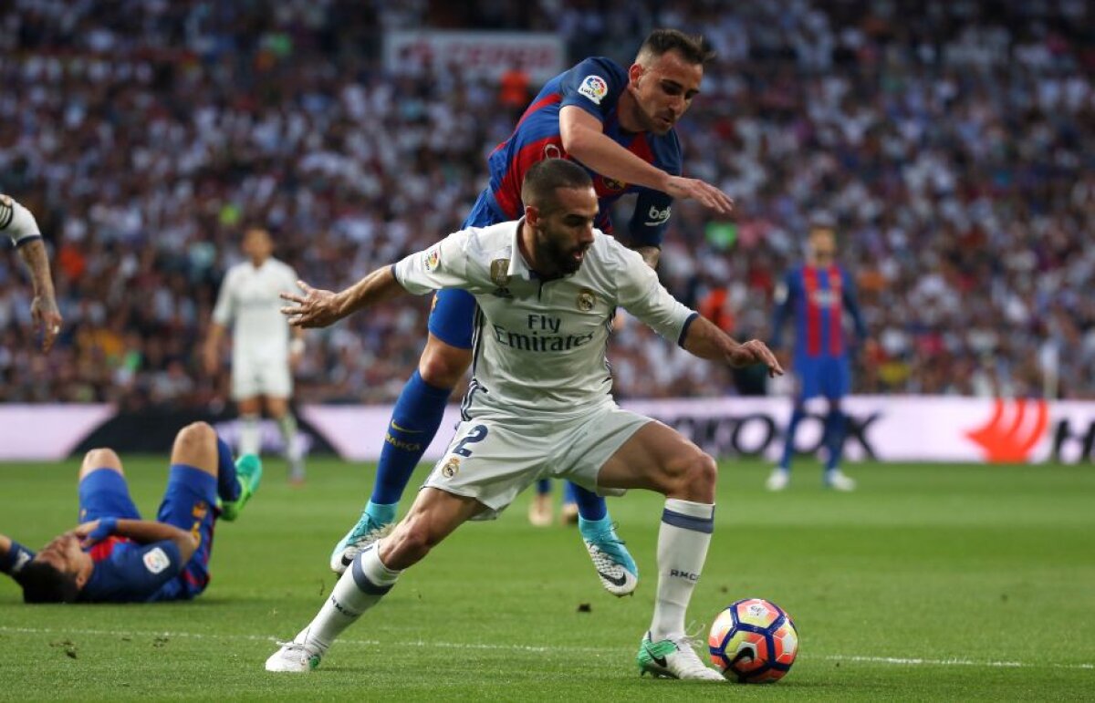 VIDEO și FOTO Victorie însângerată » Barca învinge în prelungiri în El Clasico, 3-2, și titlul încă se joacă în Spania