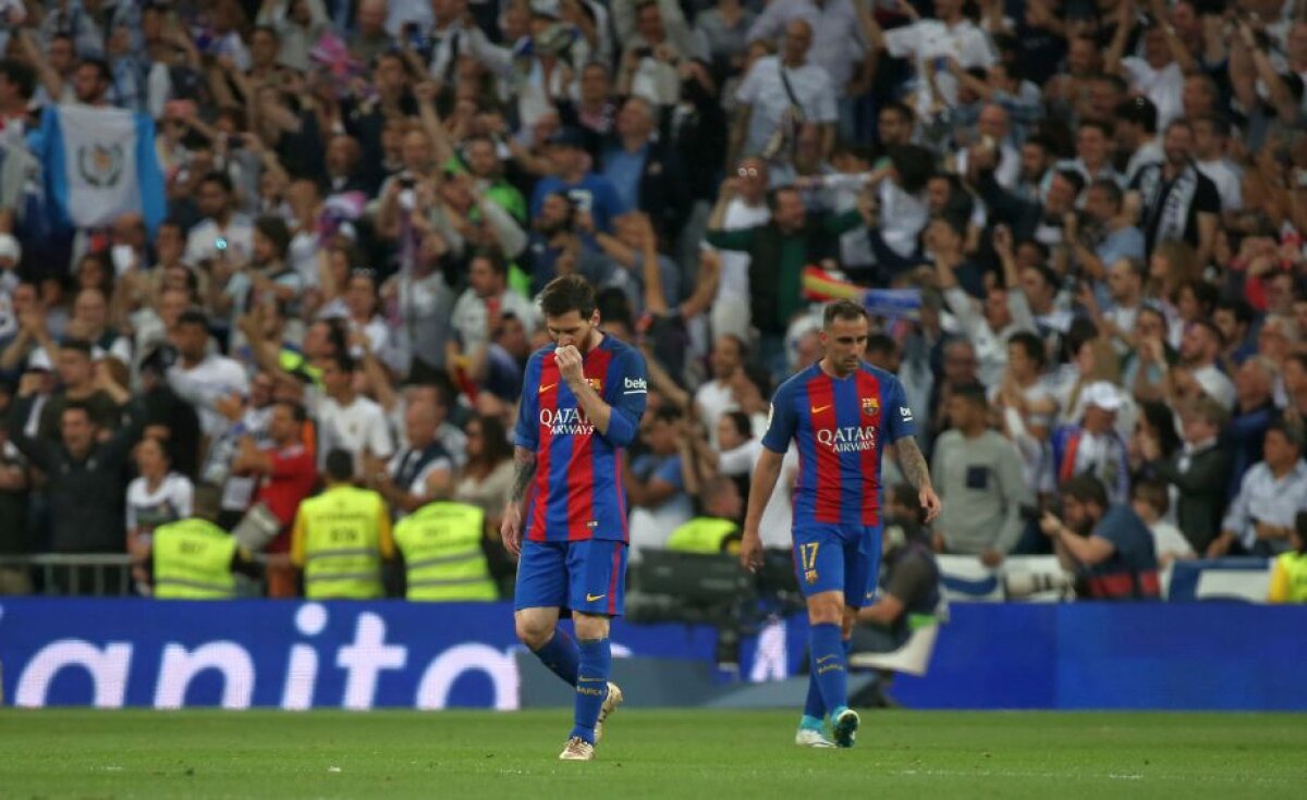 VIDEO și FOTO Victorie însângerată » Barca învinge în prelungiri în El Clasico, 3-2, și titlul încă se joacă în Spania