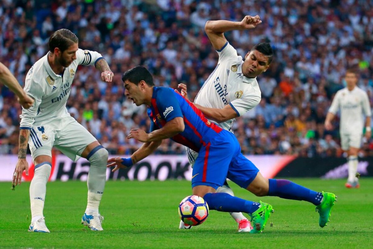 VIDEO și FOTO Victorie însângerată » Barca învinge în prelungiri în El Clasico, 3-2, și titlul încă se joacă în Spania