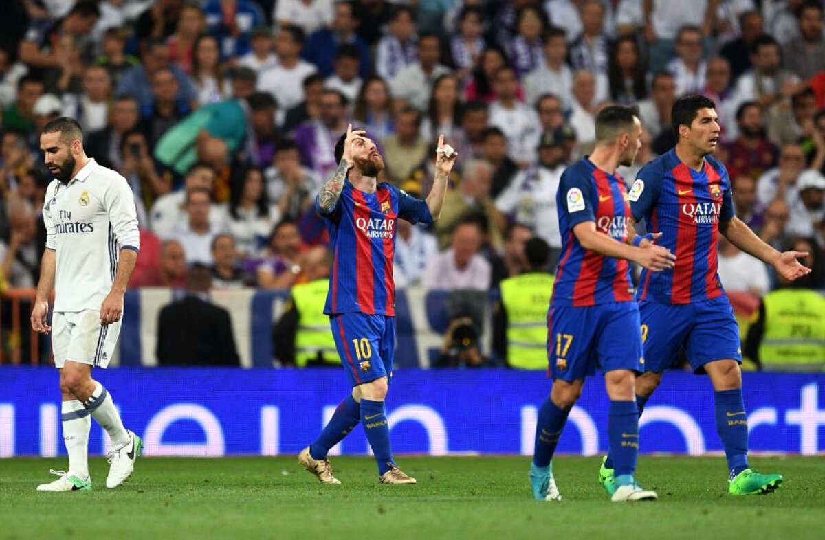 VIDEO și FOTO Victorie însângerată » Barca învinge în prelungiri în El Clasico, 3-2, și titlul încă se joacă în Spania