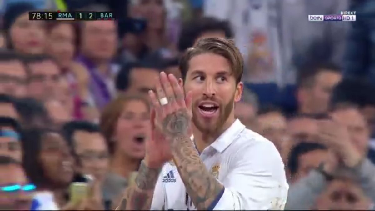 FOTO Un nou conflict Ramos - Pique » Gestul provocator al căpitanului Realului și reacția rivalului: "O să-i pară rău!"