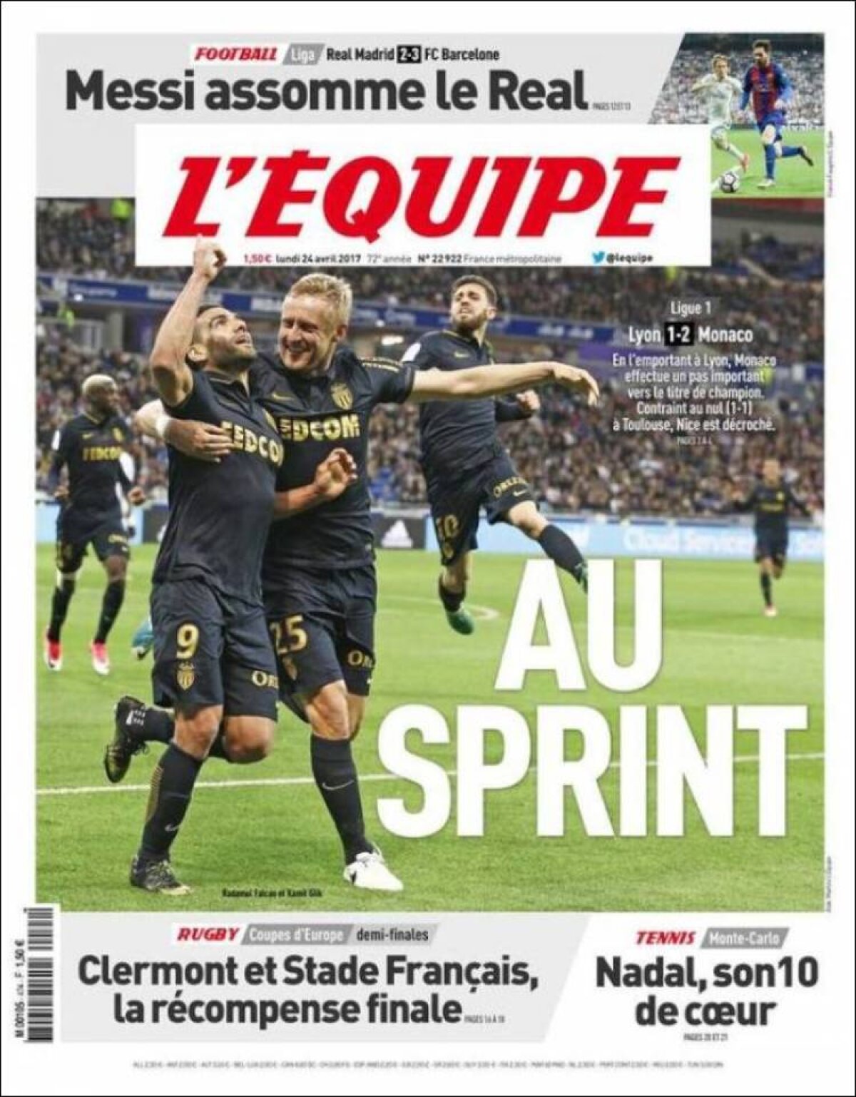 Ce scriu azi ziarele de sport din lume (24 aprilie 2017)