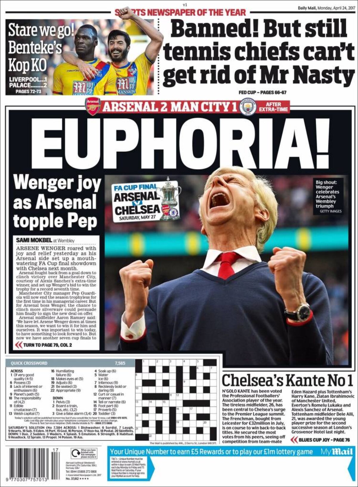 Ce scriu azi ziarele de sport din lume (24 aprilie 2017)