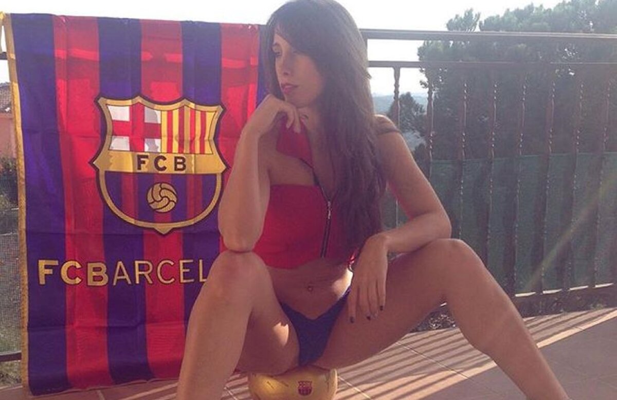 FOTO Vibrează pentru Barcelona! Cea mai focoasă fană a catalanilor a făcut spectacol după victoria cu Real