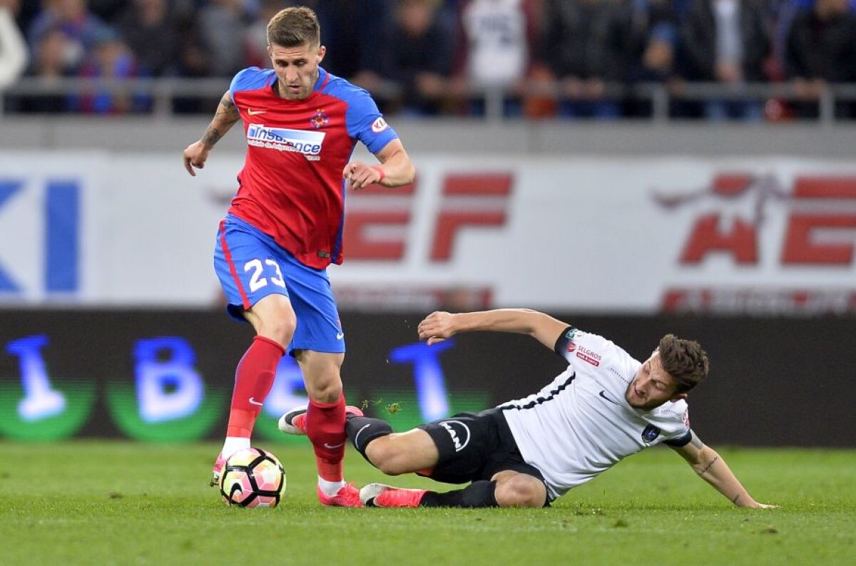 VIDEO+FOTO » Țucudean, înapoi la FCSB! Campionatul se joacă » FCSB și Viitorul au remizat, 1-1