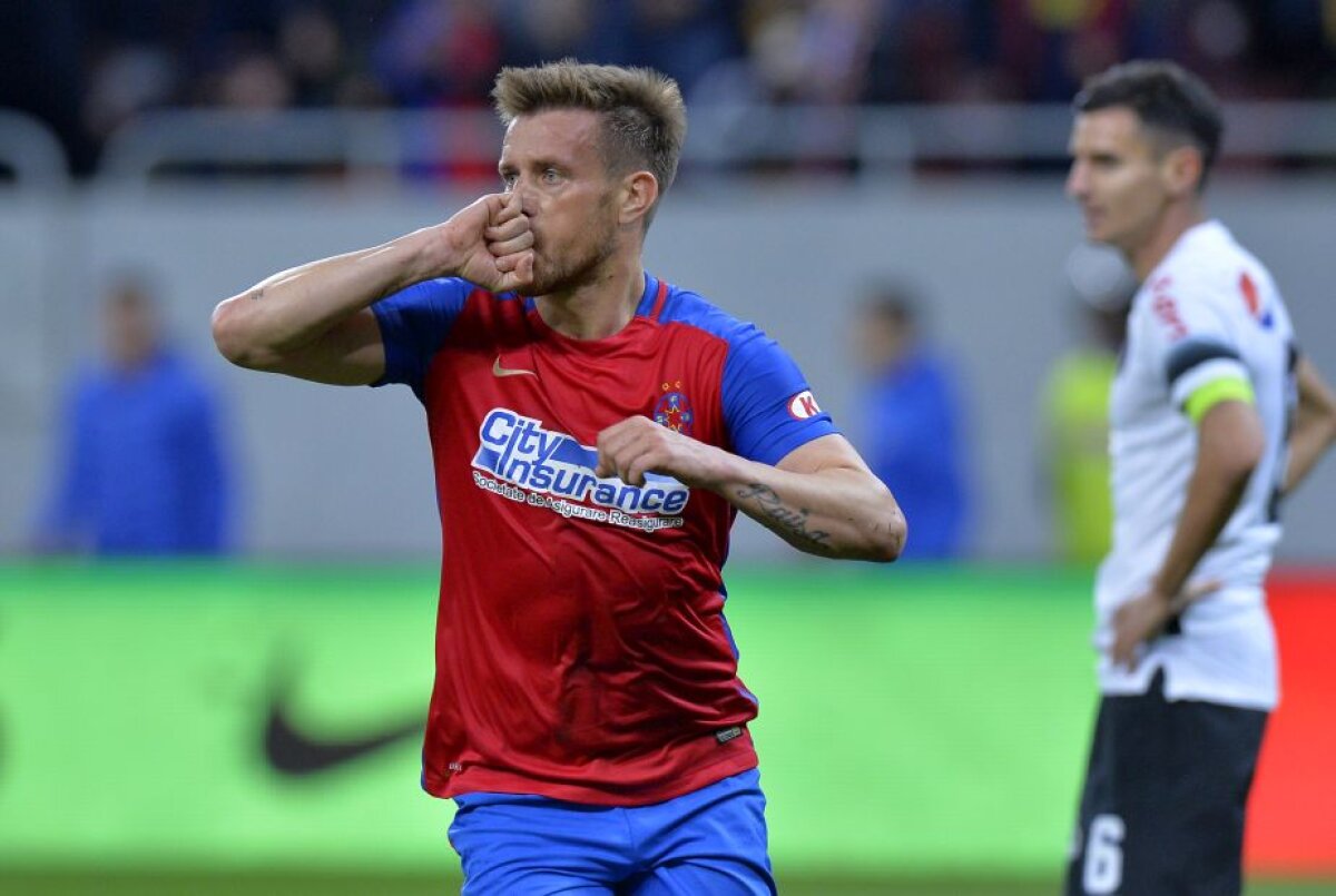 VIDEO+FOTO » Țucudean, înapoi la FCSB! Campionatul se joacă » FCSB și Viitorul au remizat, 1-1