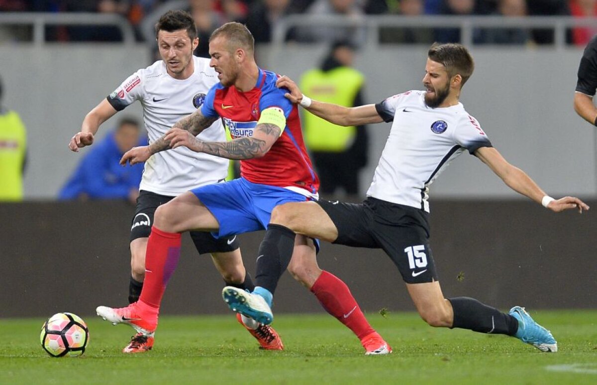 VIDEO+FOTO » Țucudean, înapoi la FCSB! Campionatul se joacă » FCSB și Viitorul au remizat, 1-1