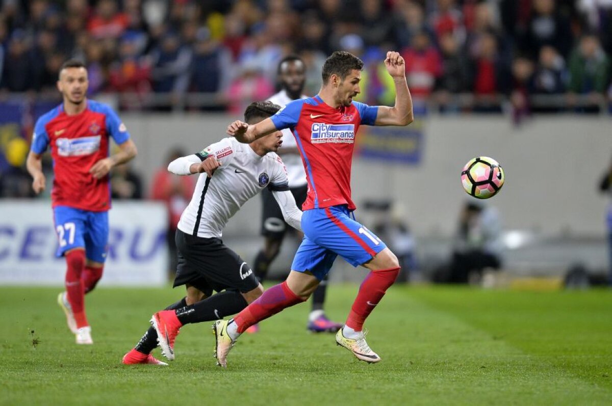 VIDEO+FOTO » Țucudean, înapoi la FCSB! Campionatul se joacă » FCSB și Viitorul au remizat, 1-1