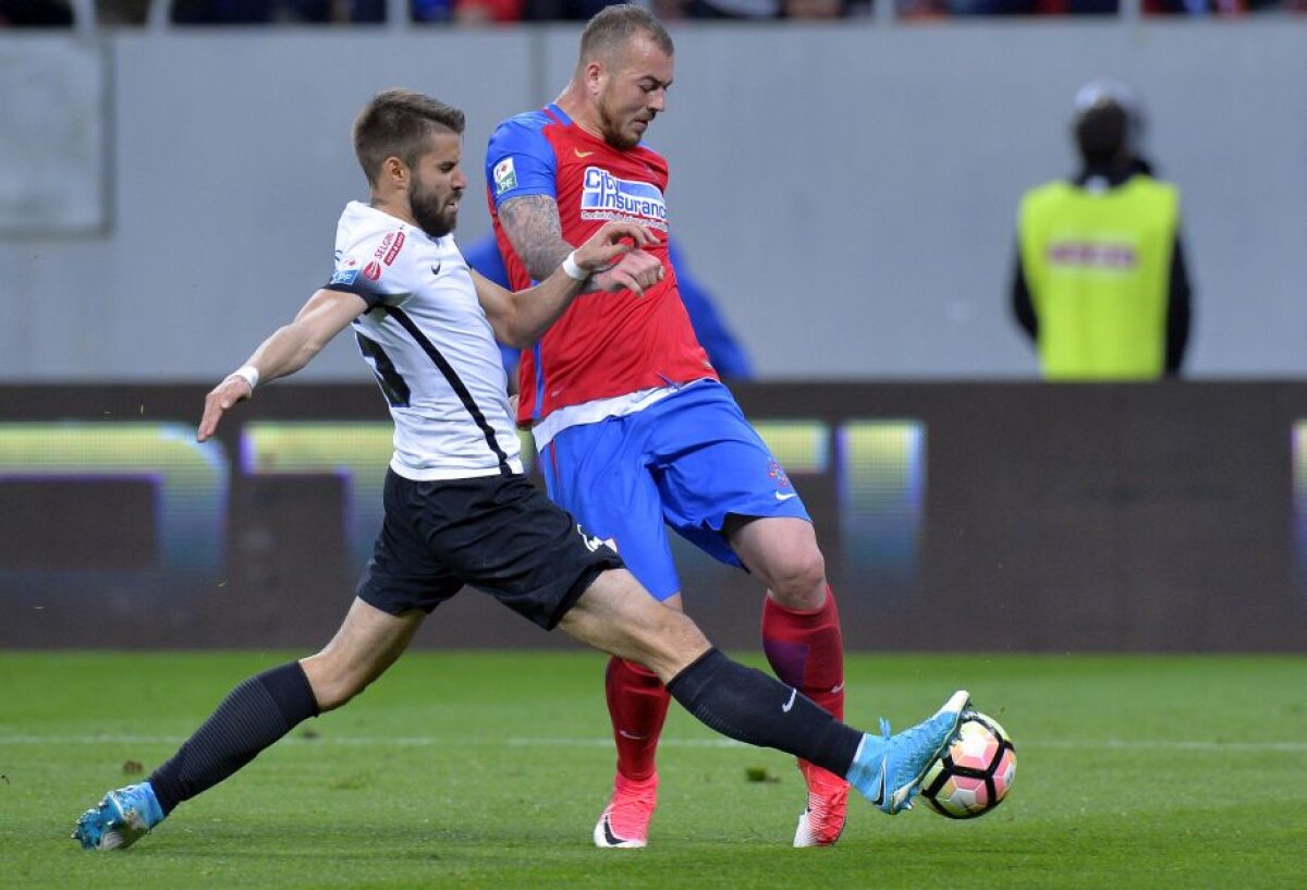 VIDEO+FOTO » Țucudean, înapoi la FCSB! Campionatul se joacă » FCSB și Viitorul au remizat, 1-1