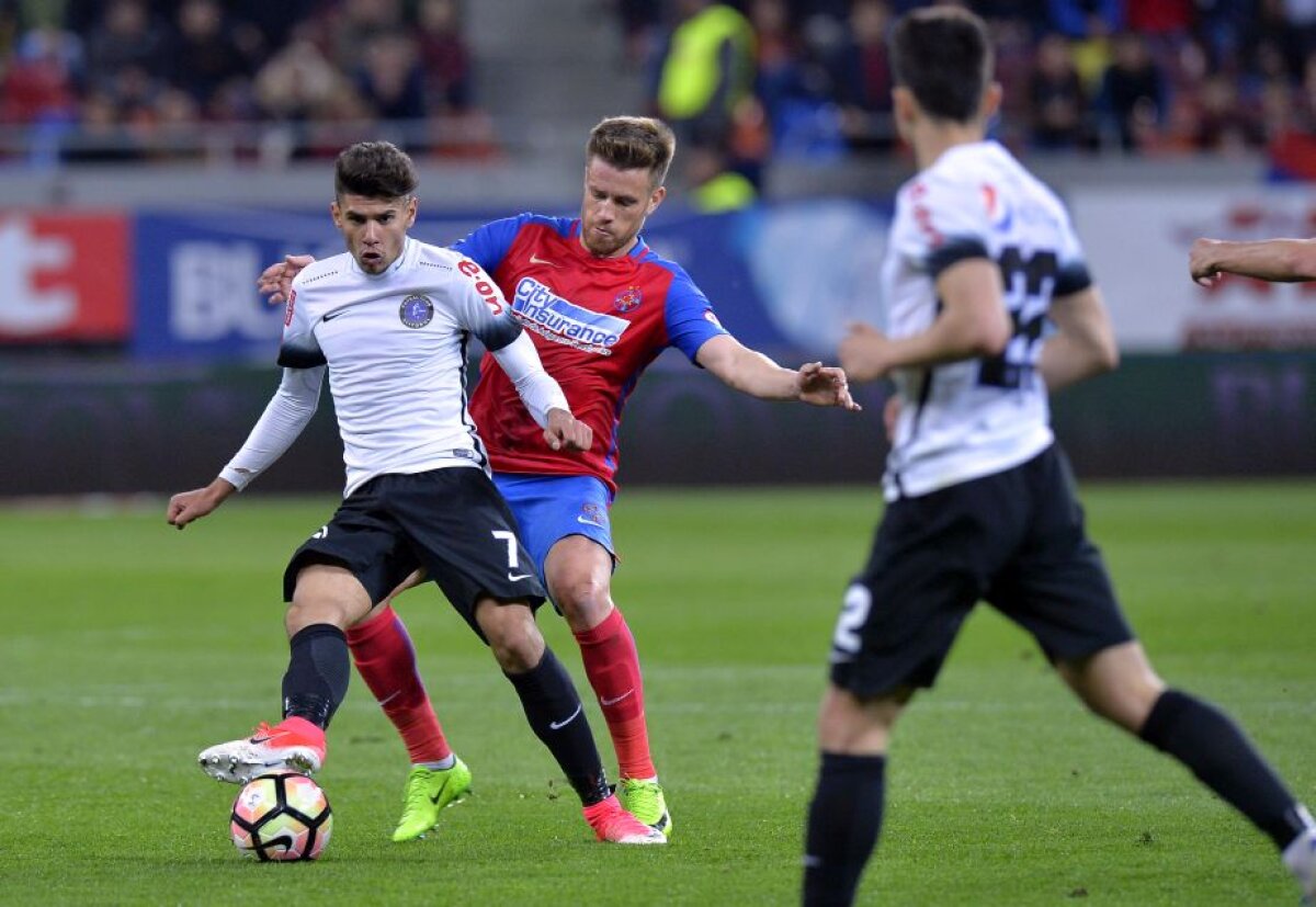 VIDEO+FOTO » Țucudean, înapoi la FCSB! Campionatul se joacă » FCSB și Viitorul au remizat, 1-1