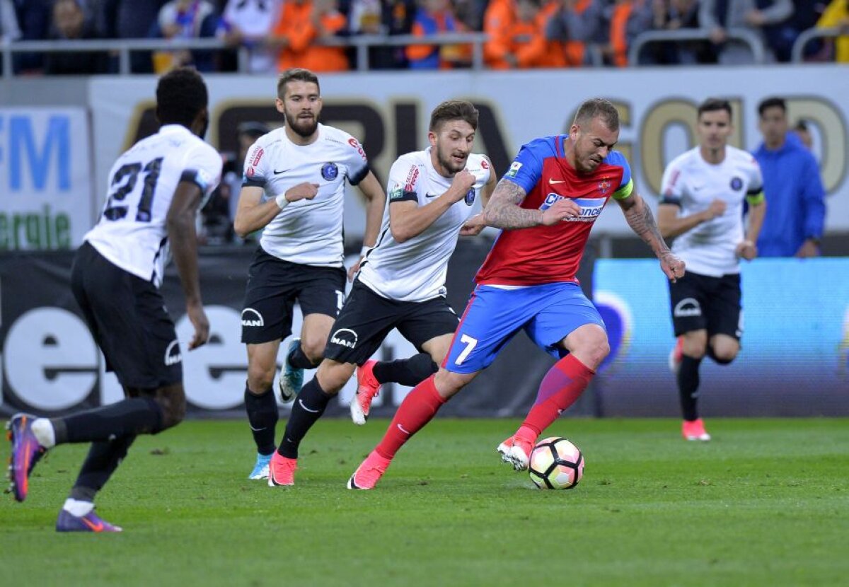 VIDEO+FOTO » Țucudean, înapoi la FCSB! Campionatul se joacă » FCSB și Viitorul au remizat, 1-1