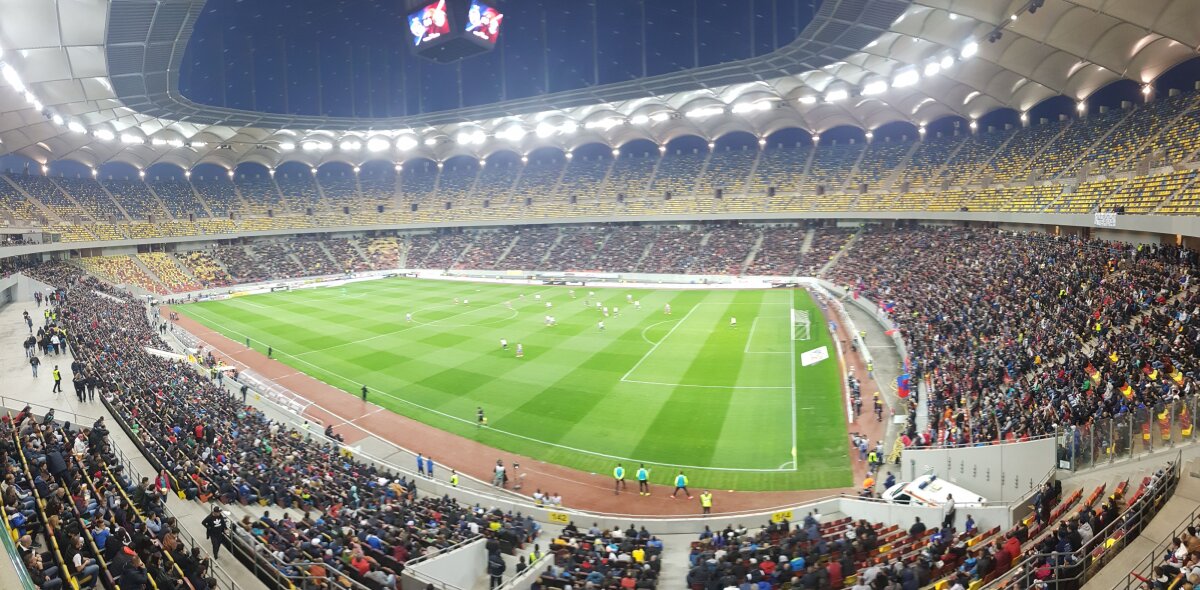 FOTO Miza adună oamenii! FCSB-Viitorul a înregistrat un nou record de asistență