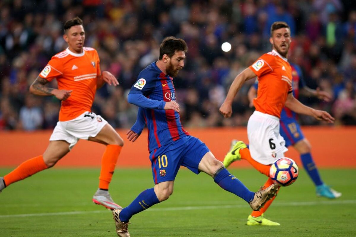 VIDEO+FOTO » Barcelona a făcut instrucție cu Osasuna și a ajuns la 101 de goluri în La Liga, scor 7-1! Mascherano a bifat o premieră