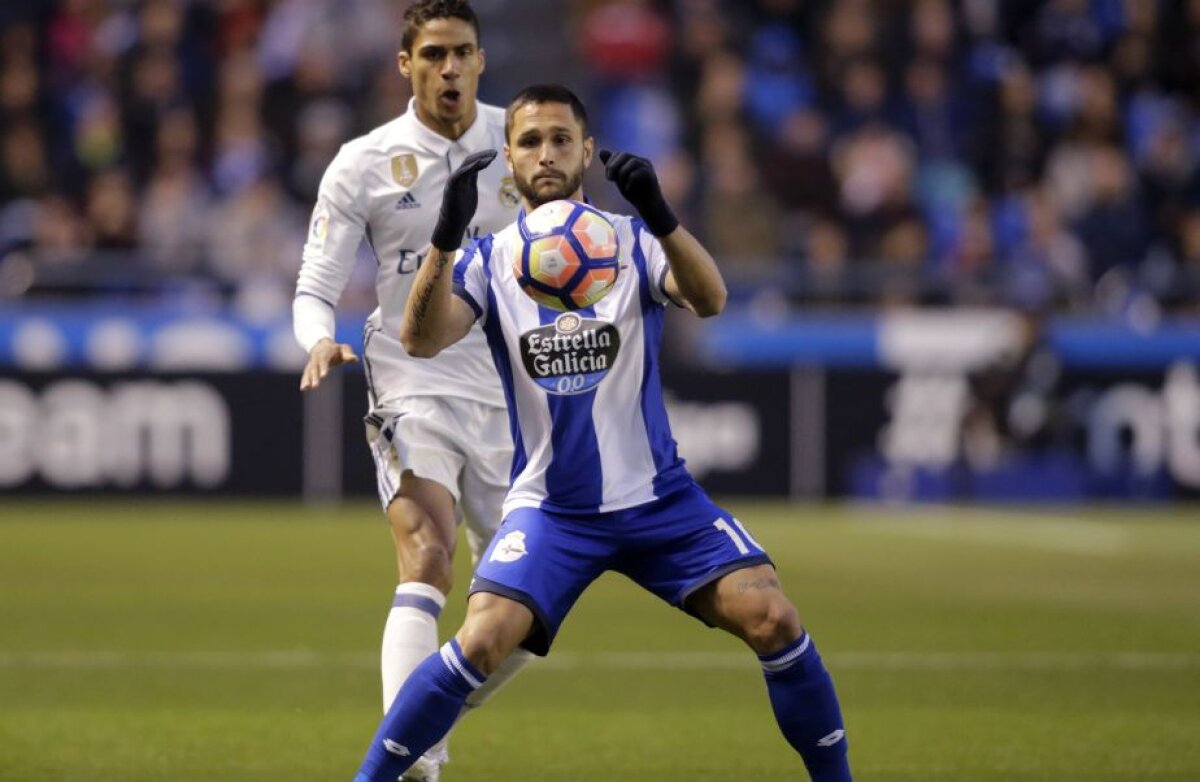 FOTO + VIDEO Fără Ronaldo și Bale, Real Madrid s-a dezlănțuit pe terenul lui Deportivo la Coruna » Florin Andone, gol și pasă de gol 