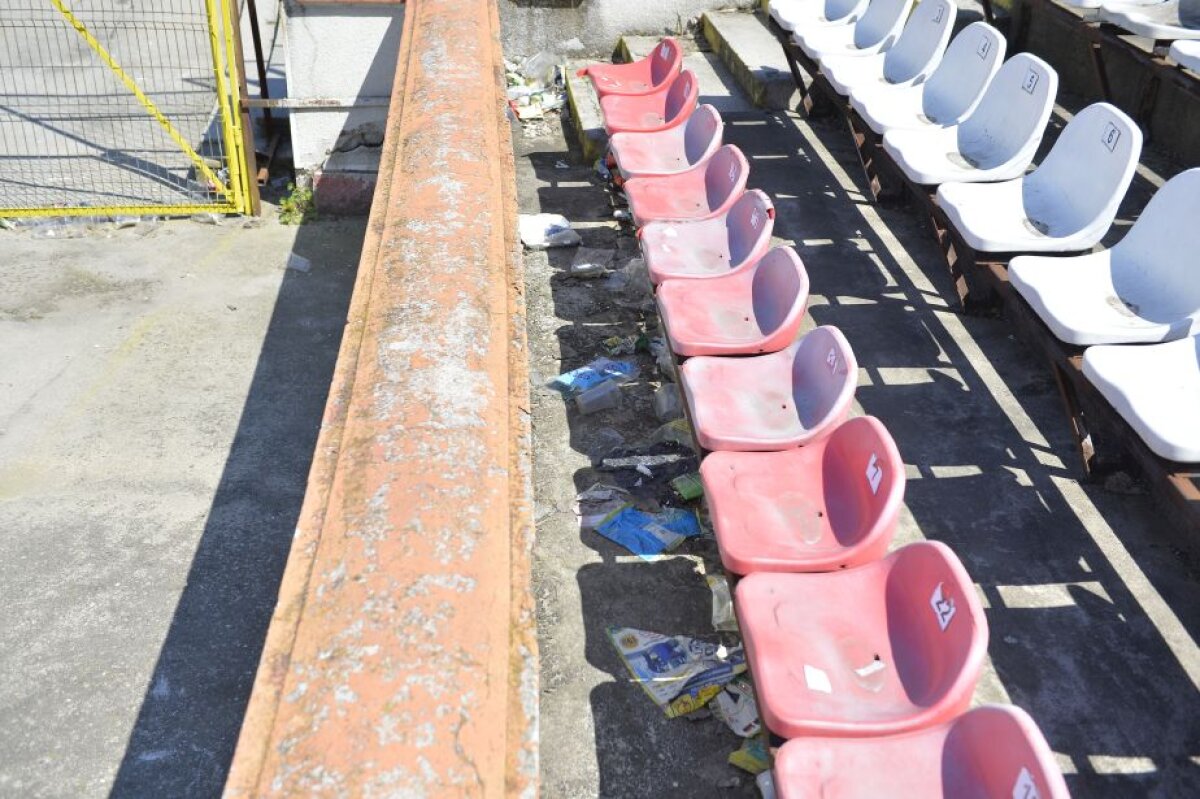 VIDEO + FOTO ”Groapa” cu gunoi » Stadionul lui Dinamo se află într-o continuă stare de degradare! Imagini sugestive 