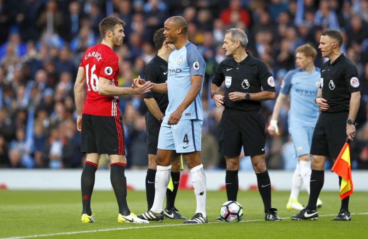 FOTO+VIDEO Guardiola și Mourinho au dat-o la pace » Derby dramatic pe final, între City și United