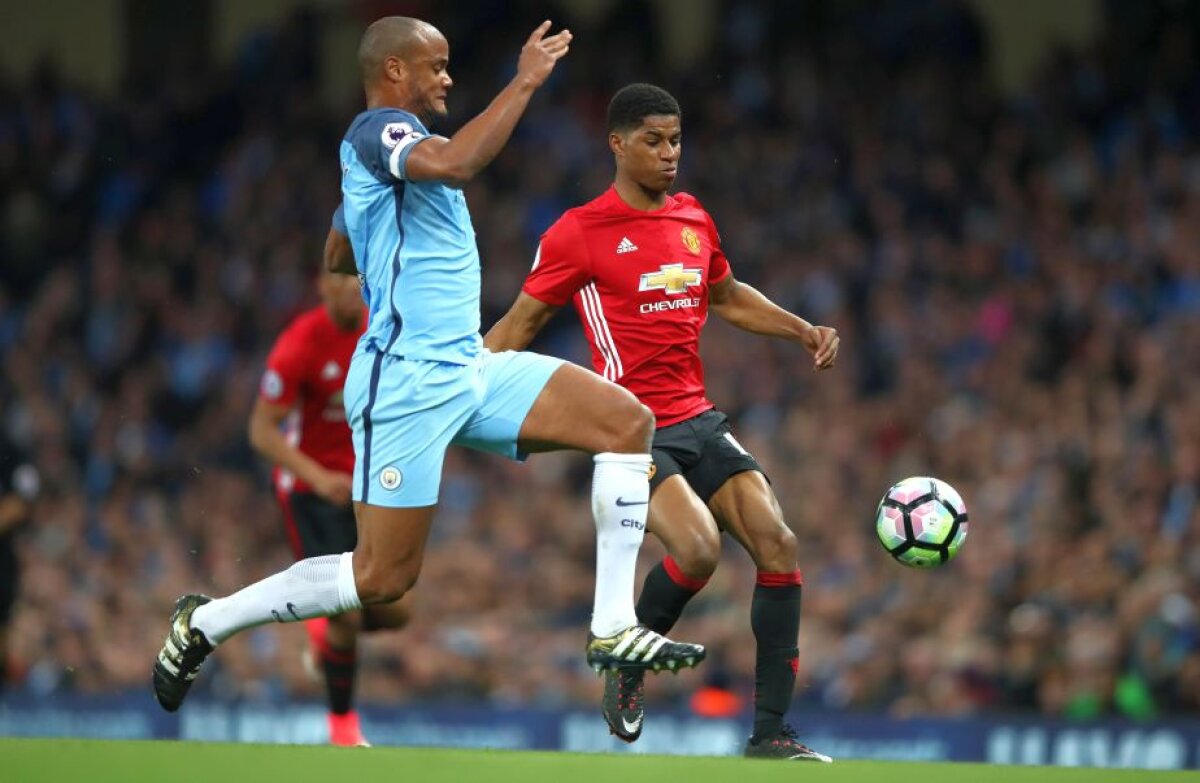 FOTO+VIDEO Guardiola și Mourinho au dat-o la pace » Derby dramatic pe final, între City și United