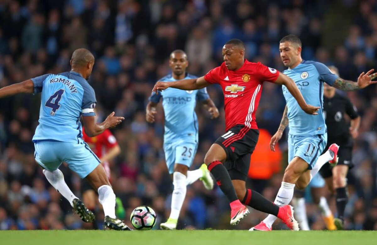 FOTO+VIDEO Guardiola și Mourinho au dat-o la pace » Derby dramatic pe final, între City și United