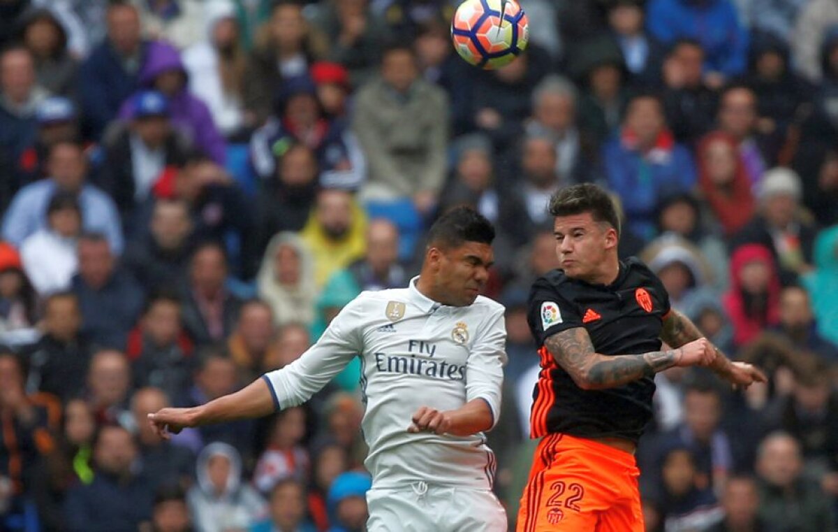 VIDEO+FOTO » Real Madrid dă lovitura în ultimele minute cu Valencia, scor 2-1 » Madrilenii au prima șansă la campionat 