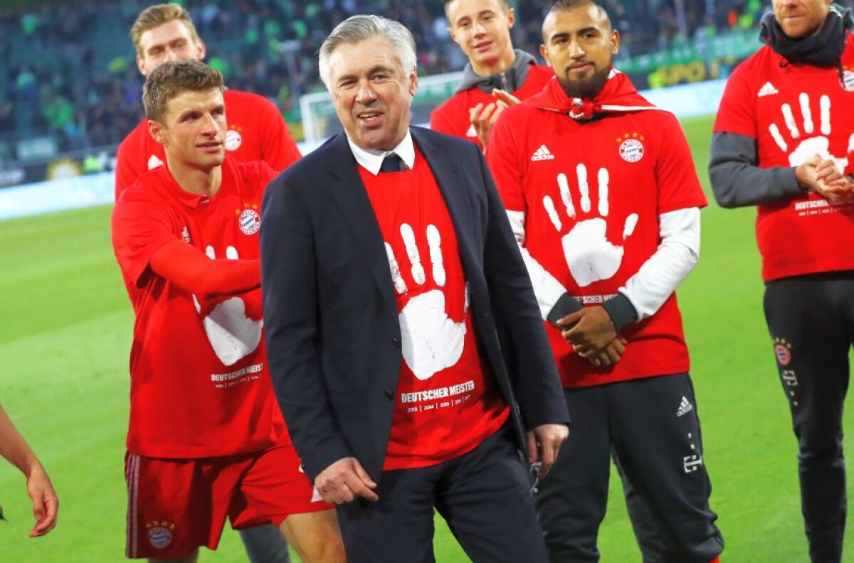 "Carlo Nazionale" ˘» Ancelotti a făcut ce nimeni nu a putut » Ce record a stabilit după titlul cu Bayern