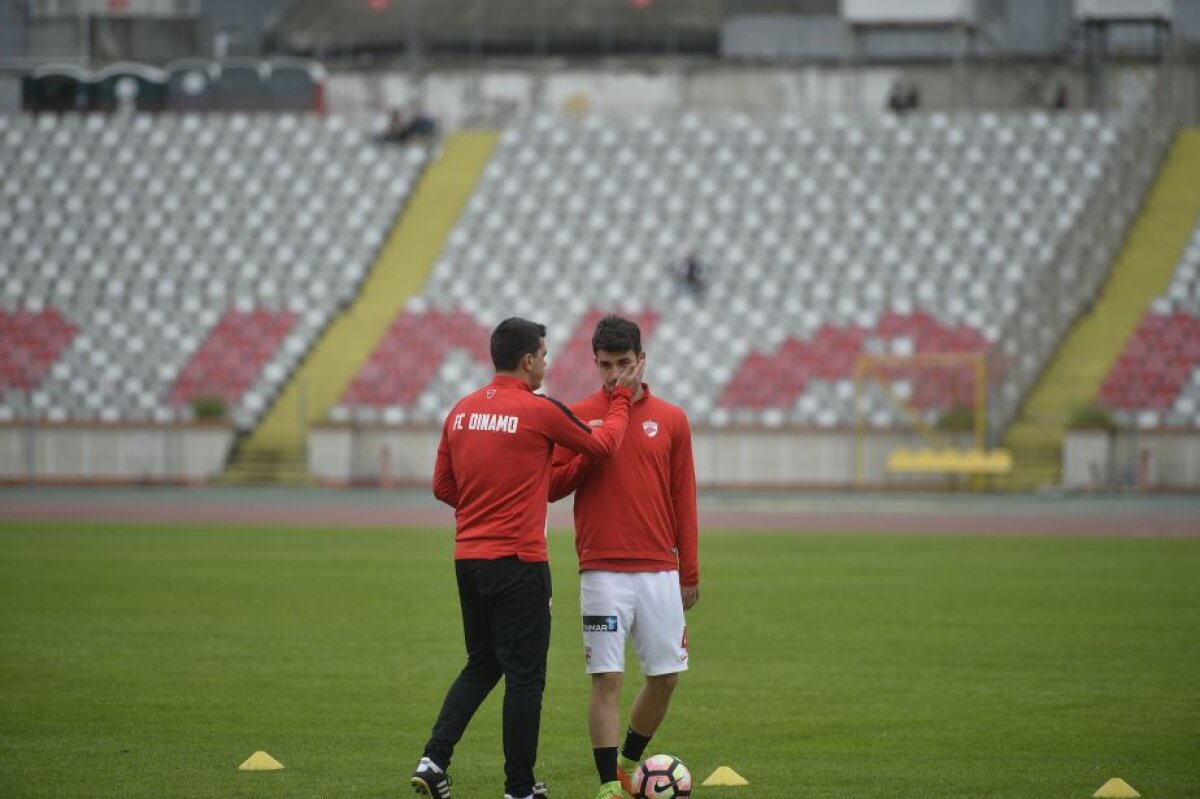 VIDEO + FOTO Fanii dinamovişti au făcut spectacol înaintea partidei cu FCSB » L-au convins pe Contra: "Sunt aproape de a rămâne" 