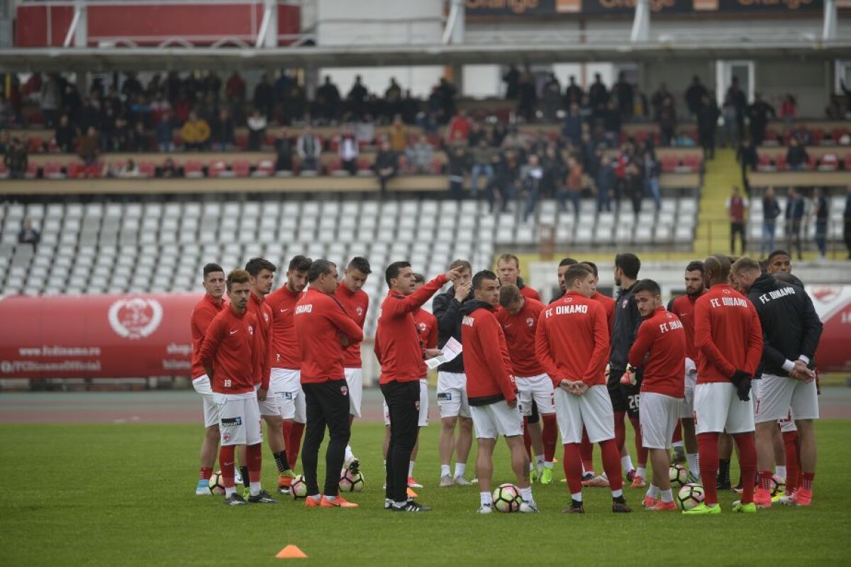 VIDEO + FOTO Fanii dinamovişti au făcut spectacol înaintea partidei cu FCSB » L-au convins pe Contra: "Sunt aproape de a rămâne" 