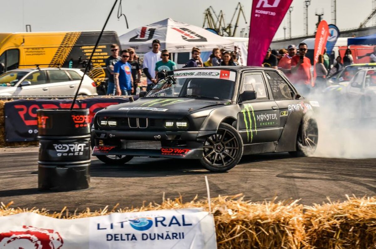 GALERIE FOTO + VIDEO Drift la malul mării » Reporterul GSP a trăit pe propria piele emoțiile pe care le are un pilot în timpul competiției