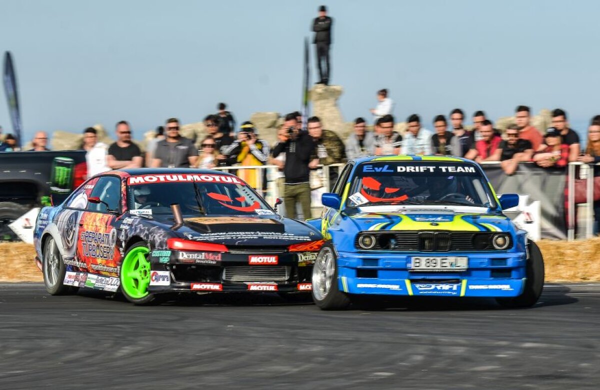 GALERIE FOTO + VIDEO Drift la malul mării » Reporterul GSP a trăit pe propria piele emoțiile pe care le are un pilot în timpul competiției