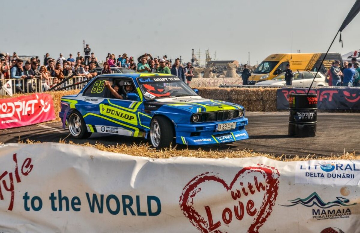 GALERIE FOTO + VIDEO Drift la malul mării » Reporterul GSP a trăit pe propria piele emoțiile pe care le are un pilot în timpul competiției