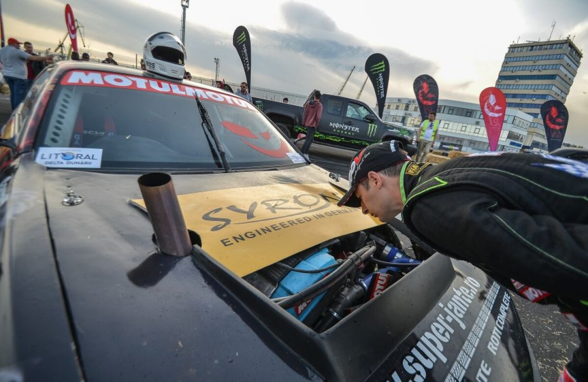 GALERIE FOTO + VIDEO Drift la malul mării » Reporterul GSP a trăit pe propria piele emoțiile pe care le are un pilot în timpul competiției