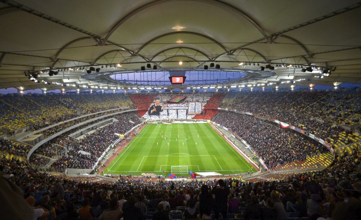 VIDEO+FOTO Rivalitate în peluze la Derby de România! Ambele galerii au impresionat: Dinamo, coregrafie 3D, FCSB, ironii la adresa rivalilor