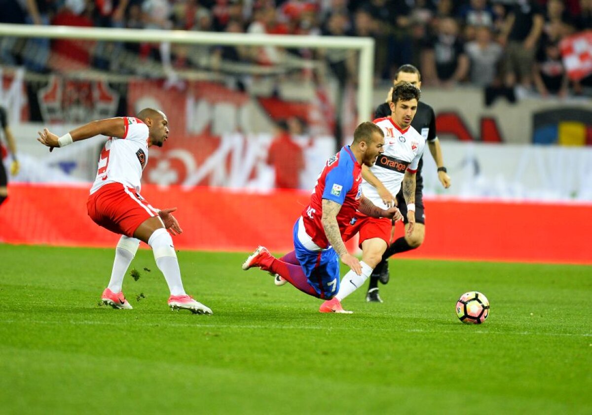 VIDEO+FOTO Se încinge campionatul! Dinamo învinge FCSB, 2-1, și e mai aproape ca niciodată de titlu în acest sezon!