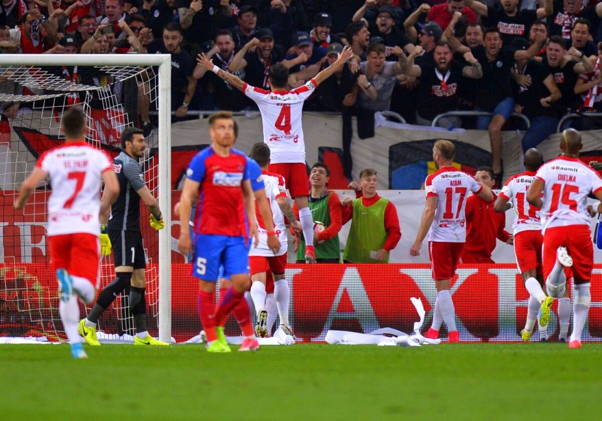 VIDEO+FOTO Se încinge campionatul! Dinamo învinge FCSB, 2-1, și e mai aproape ca niciodată de titlu în acest sezon!