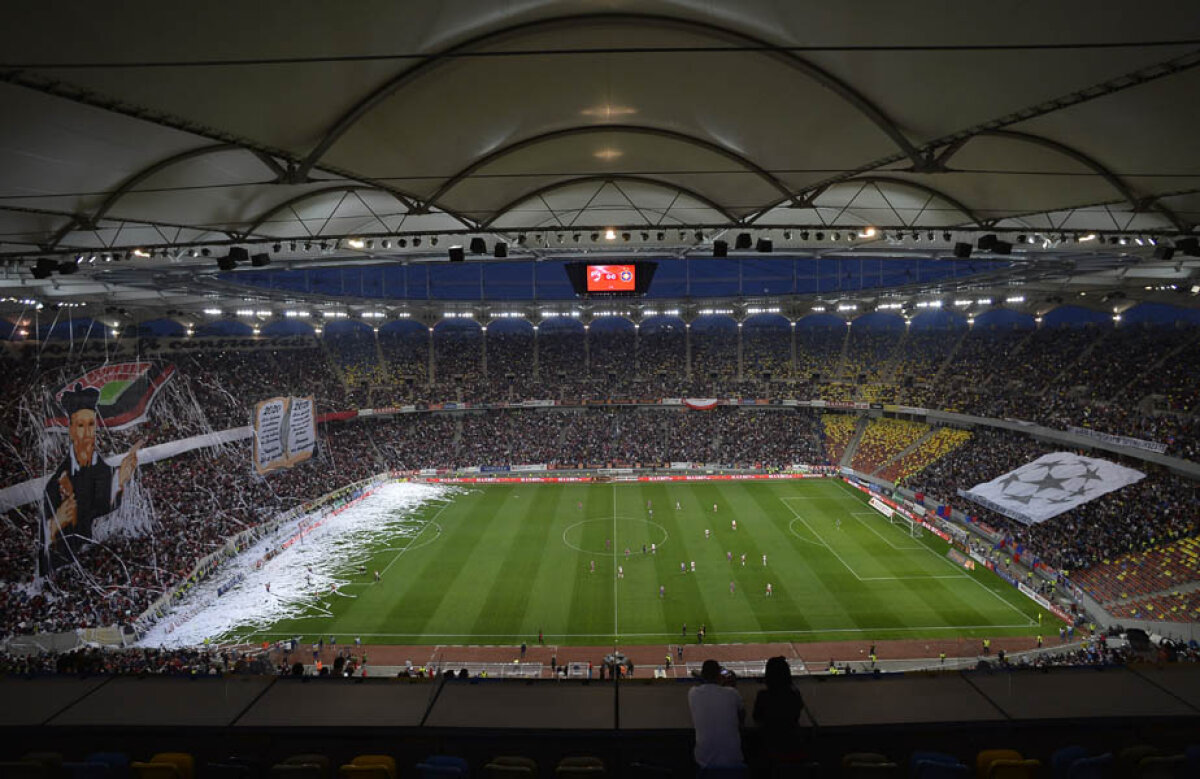 FOTO Tribune ca în vremurile bune! Atmosferă incendiară la Derby de România